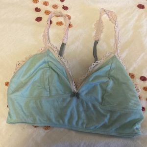 Blue bralette